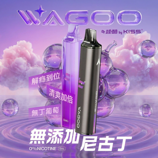 迪拜爆款【WAGOO❣️哇酷拋棄式6500口❣️】by KIS5 的高端品牌 滿10送1